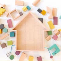 Tsumiki Wooden House Block Set