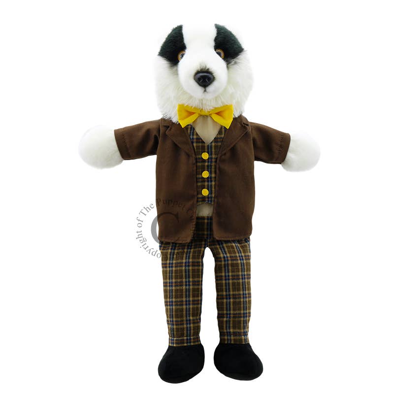 Dressed Animal Puppets: Badger