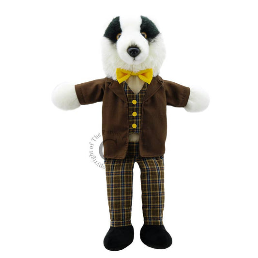 Dressed Animal Puppets: Badger