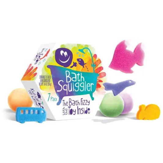 bath bombs for kids with surprise sponge toys inside