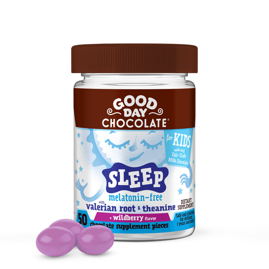 Valerian Root Sleep Kids Milk Chocolate Supp - 50ct Bottle