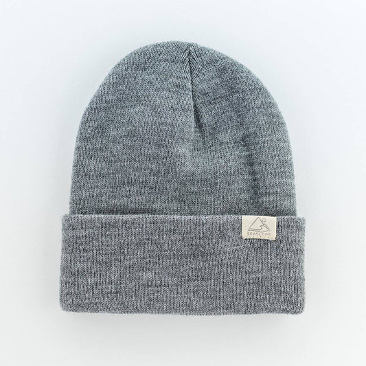 Knit Beanie for Babies, Kids & Adults | Stone