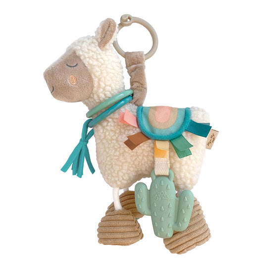 Activity Plush with Silicone Teether | Link & Love Llama