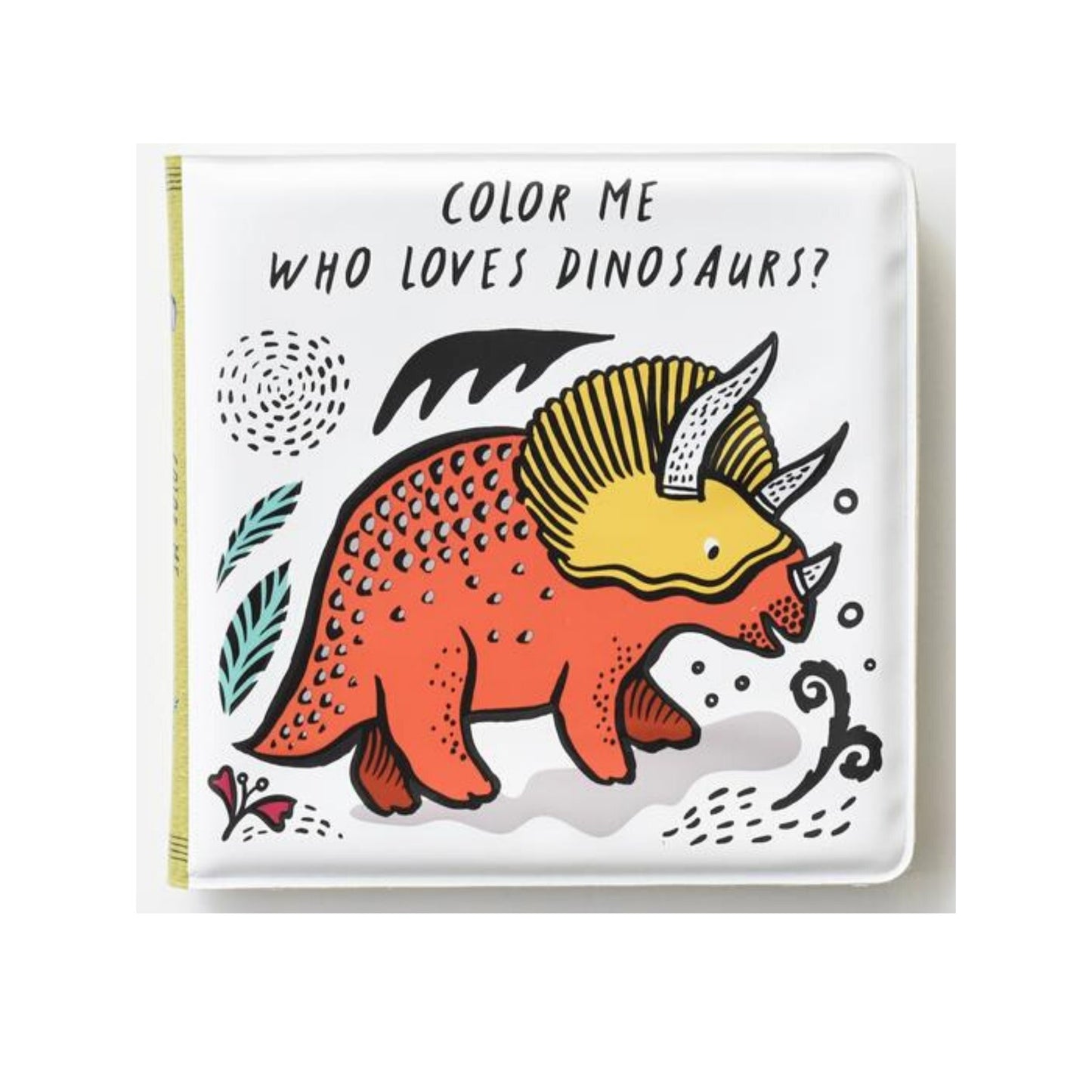 Color Changing Bath Book | "Who Loves Dinosaurs?"