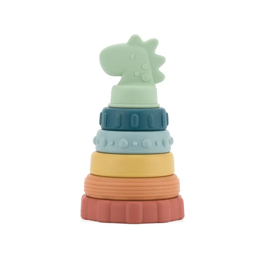 Silicone Stacker/Teether | Dino