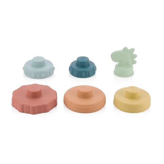 Silicone Stacker/Teether | Dino