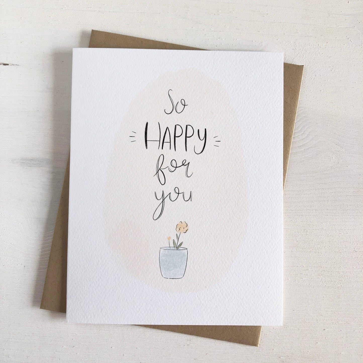 So Happy for You - Congratulations Greeting Card