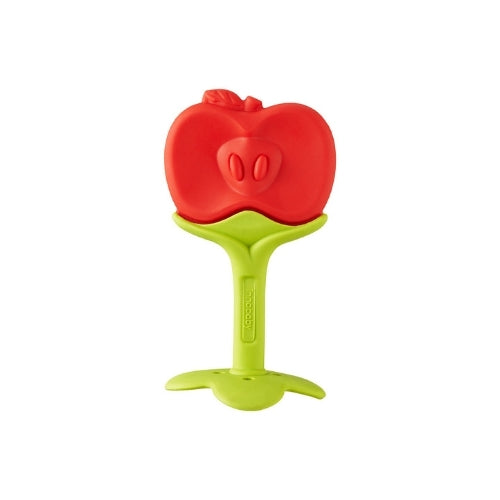 EZ Grip Massaging Silicone Apple Teether