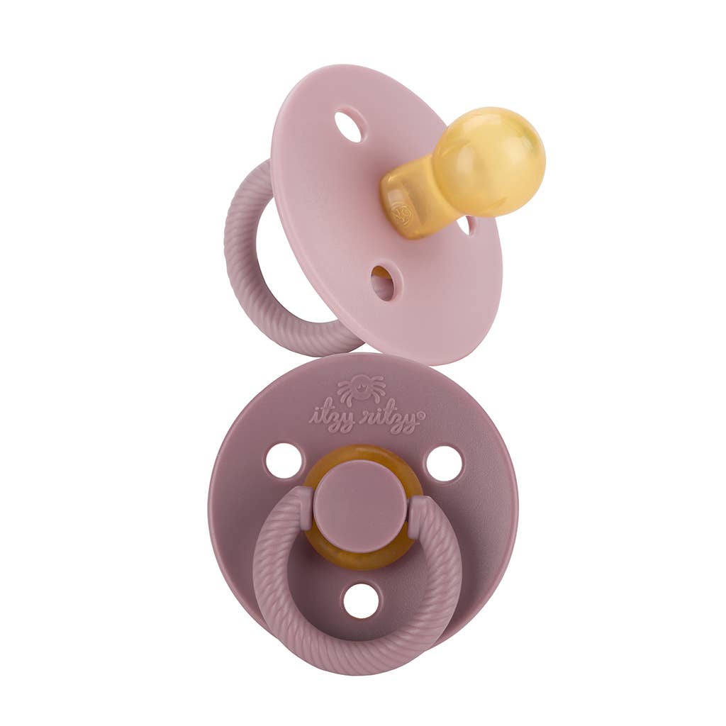 Natural Rubber Paci Sets | Orchid + Lilac