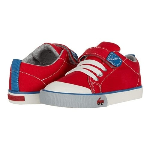 See Kai Run Toddler Sneaker | Stevie II Red/Blue