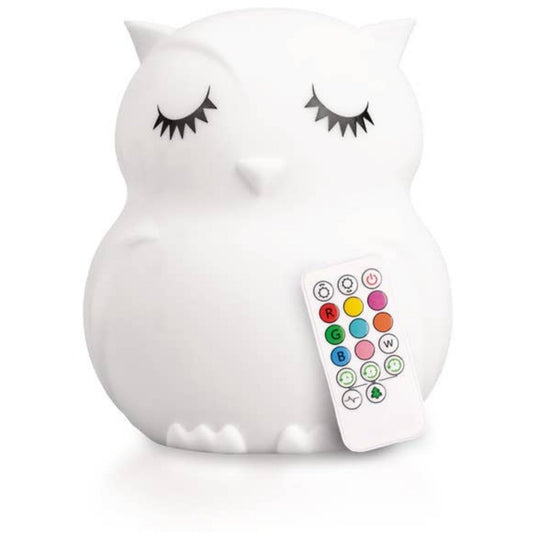 LED Color Changing Silicone Night Lights | Owl
