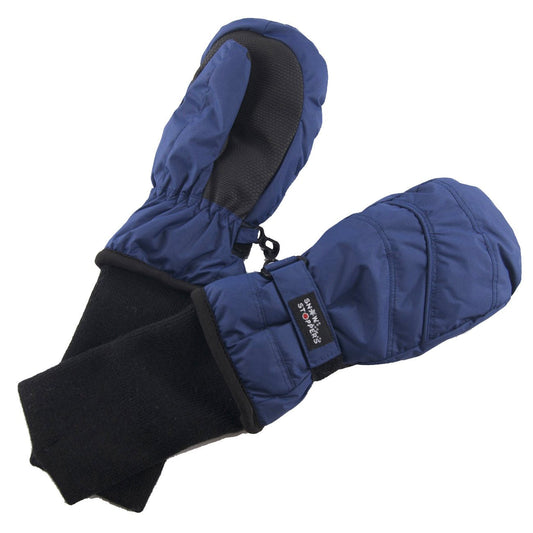 Snow Stoppers Waterproof Mitten with Extended Cuff | Navy