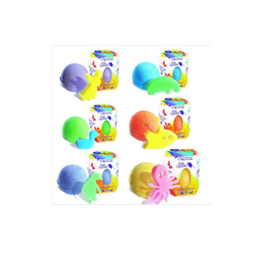 Bath Squiggler | Color Bath Fizzy with Toy Inside